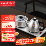 金灶（KAMJOVE）烧水壶保温一体全自动恒温电热水壶全智能手柄上水电茶炉泡茶专用 FM-9银色版【20*37cm】0.9L
