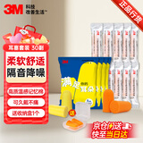 3M 耳塞隔音降噪耳塞防噪音睡眠工厂车间专用30副套装（1100+Taperfit）