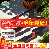 德沃多肥料园艺工具三件套种花套装种植种菜盆栽铁铲子耙子锄头挖沙赶海工具