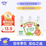 Heinz西洋果园果汁泥78g*3袋婴幼儿宝宝水果泥辅食猕猴桃西梅泥