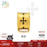 周生生黄金转运珠王安宇同款 信念XL足金男女情侣串珠 不含绳86640C定价