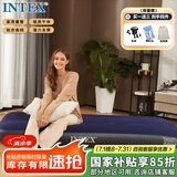 INTEX 64756单人充气床 家用便携午休睡垫户外帐篷垫防潮垫折叠床N
