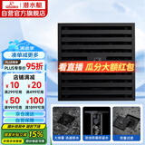 潜水艇（Submarine）BTK50-10黄铜烤漆黑色地漏卫生间淋浴防臭地漏 大排量地漏50管径