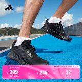 adidas GALAXY 5挑战里程舒适网面中考体测跑鞋男女阿迪达斯官方   黑色   41