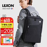 乐上（LEXON）法国品牌双肩包14英寸商务电脑包男防泼水背包通勤笔记本书包礼物