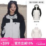 骆驼（CAMEL）户外冲锋衣 三合一加绒加厚防水情侣款外套登山服装 A9W114120-1X