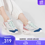 斯凯奇（Skechers）奶茶熊1代丨春夏女鞋运动鞋缤纷撞色新款复古增高老爹鞋休闲鞋潮 白桃冰淇淋/NTPK 37 (37码及以下参考选择大半码)