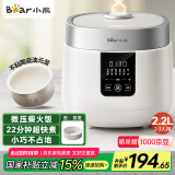 小熊（Bear）电饭煲 2~3人小型电饭锅 多功能微压快煮陶瓷油内胆 可预约小容量电饭煲2.2升 DFB-D20H2