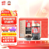 正官庄人参红参高丽参精丸168g*2瓶礼盒皂苷 原装进口 提高免疫抗疲劳 