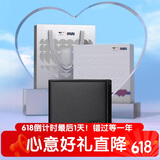 七匹狼钱包男短款牛皮卡包证件包撕拉礼盒送爸爸男友老公纪念日实用礼物