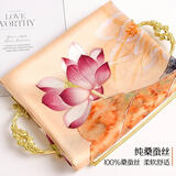 杭丝路真丝丝巾围巾女春夏桑蚕丝防晒围巾披肩妈妈生日礼物母亲节