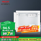 德力西（DELIXI）弱电箱配电箱 光纤智能信息箱暗装布线箱【不含模块】