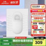 九牧（JOMOO）蹲便器 双档节水水箱抗污蹲便器 防臭劲冲自洁蹲便器套装 后进后排带弯蹲便器14149