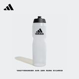 adidas实用运动水壶男女阿迪达斯官方 白/黑色/黑色 NS