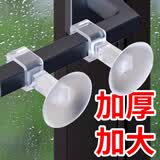 首力断桥铝窗户把手防撞吸盘硅胶贴卫生间门把手防碰撞保护套加大门吸 【优质硅胶】透明【1个】