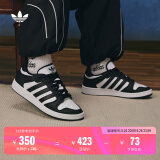 adidas CENTENNIAL RM休闲篮球运动板鞋男女阿迪达斯官方三叶草 黑/白 40.5