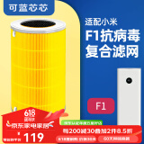 可蓝芯芯适配小米米家净化器过滤网/消毒机/车载/替换滤芯/耗材配件 适配F1/AC-MD1-SC除菌复合版