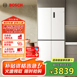 博世（BOSCH）【冰立方】497升十字对开四门超薄微平嵌入式冰箱 国家补贴20%冰箱 净味变温一级能效K1EC49208C