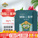 德沃多肥料99%磷酸二氢钾30g*5花肥料通用喷施叶面肥水溶肥磷钾肥花卉植物