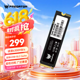 宏碁掠夺者（PREDATOR）512GB SSD固态硬盘 M.2接口(NVMe协议) GM6系列｜NVMe PCIe 4.0读速6300MB/s AI电脑存储配件