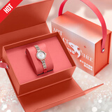 马克华菲（FAIRWHALE）美人鱼手表女士学生十大国表小表盘气质腕表圣诞节礼物送女朋友