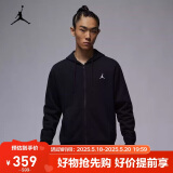 Jordan耐克NIKE男春秋连帽夹克外套乔丹 休闲运动  FQ1867-010黑色2XL