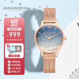 OLIVIA BURTON女士ob自营满天星欧美时尚表轻奢手表生日礼物送女友OB16EX204