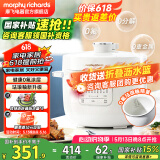 摩飞电器电压力锅电高压锅高压电饭锅压力电饭煲家用多功能2.5升小型迷你1-2-3人用 MR8701 标配白【0氟珐琅釉】 2.5L