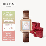 LOLA ROSE罗拉玫瑰小棕表女士手表女节日礼物送女友生日礼物女