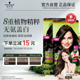 施华蔻（Schwarzkopf）怡然染发霜4.1/9亚麻褐棕*2 染发剂植物染发膏自己染盖白发