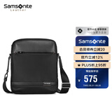 新秀丽（Samsonite）斜挎包精品男士单肩包超纤挎包时尚男包休闲实用TN5*09004黑色