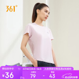 361°短袖女春夏季运动t恤休闲速干衣跑步训练健身瑜伽服662424126H-5