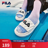 斐乐（FILA）女鞋运动拖鞋厚底凉拖沙滩鞋漂流船 奶白-GD 36