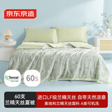 京东京造60支兰精天丝A类凉感空调夏凉被可机洗1.5*2m杏花疏影