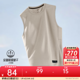 安踏（ANTA）速干背心丨男透气运动背心2025夏季健身无袖上衣晨练服篮球罩衫 【健身】二度灰-6 L (175) 建议130-150斤