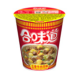 日清合味道五香牛肉风味面77g