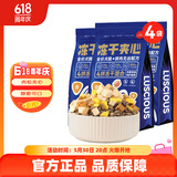 路斯鲜肉无谷狗粮肉松夹心犬粮冻干鸡肉鸡肝蛋黄生骨肉狗粮 【鲜肉无谷】冻干狗粮1.5kg*4包