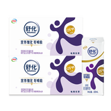 伊利 舒化高钙型无乳糖牛奶 220ml*24盒*2箱 低GI认证