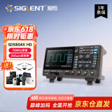 鼎阳（SIGLENT）SDS804X HD示波器 12-bit分辨率 70M 4通道 2G采样 家用