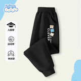班尼路男童裤子春秋季2025款男大童长裤宽松运动裤儿童秋装男孩休闲卫裤