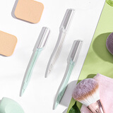 名创优品（MINISO）专业微距修眉刀新款刮眉毛神器眉刀化妆师初学者女安全新手 3支装（随机）