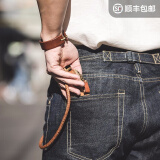 马登工装 美式重磅赤耳丹宁牛仔裤男马毛皮牌原牛阿美咔叽直筒休闲裤 靛蓝 32 150-160斤