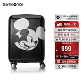 新秀丽（Samsonite）行李箱20英寸拉杆箱迪士尼米奇旅行箱包AF9黑色登机密码箱