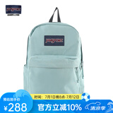 JANSPORT杰斯伯书包轻便双肩包男女旅行包简约背包电脑包学生校园 4QUELA8 青云-隔层+侧袋-25年