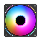 鑫谷（segotep）幻趣12 黑色ARGB 散热风扇（12CM PWM智能温控/5V神光同步/减震静音/电脑主机箱风扇）