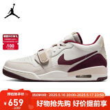 Jordan篮球鞋男AJ312 LEGACY 312蛇年限定运动鞋IB4712-161白/酒红/42