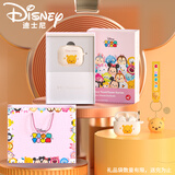 迪士尼（DISNEY）无线蓝牙耳机半入耳式礼盒套装女生生日礼物 情人节七夕礼物  J16 米黄