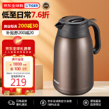 虎牌（TIGER）大容量双层不锈钢真空保温家用热水瓶 PWM-B160TV -1.6L