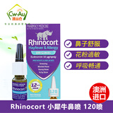 Rhinocort 小犀牛鼻喷 鼻敏感喷雾剂喷剂 120次 澳洲进口 小犀牛鼻喷 * 1支装