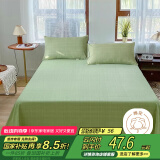 艾薇  老粗布床单加厚粗布凉席双人床单单件 嫩绿230*250cm